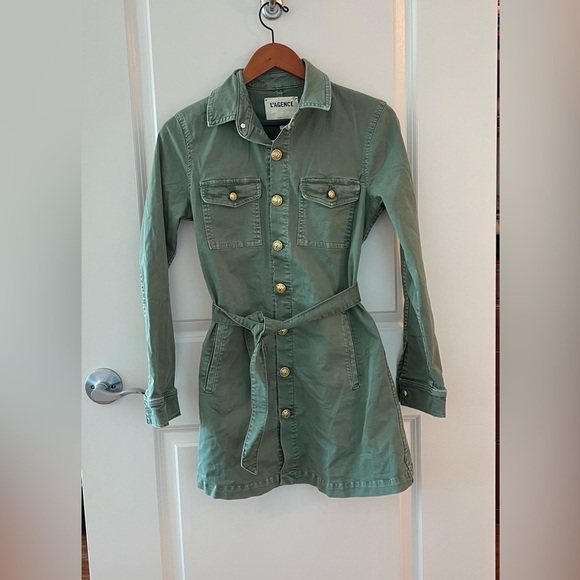 L'AGENCE Samantha Safari Jacket NWT - Picture 4 of 16